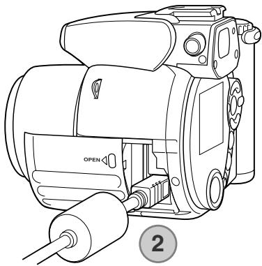 KONICA MINOLTA DIMAGE Z1 - Visualisation des images sur un téléviseur - 1