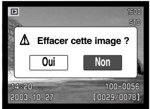 KONICA MINOLTA DIMAGE Z1 - Supression d'une image individuelle - 4