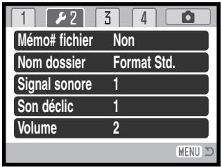 KONICA MINOLTA DIMAGE Z1 - Signal sonore - 1