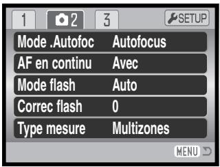 KONICA MINOLTA DIMAGE Z1 - Types de mesure - 2