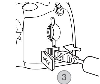 KONICA MINOLTA DIMAGE Z10 - Connexion de l'appareil à un micro-ordinateur - 1