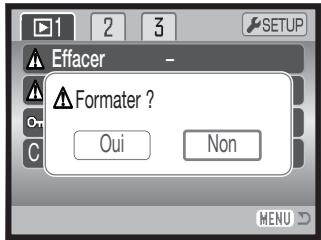 KONICA MINOLTA DIMAGE Z10 - Le formatage d'une carte mémoire efface toutes les données qu'elle contient. - 2
