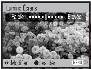 KONICA MINOLTA DIMAGE Z10 - Réglage de la luminosité de l'écran - 4