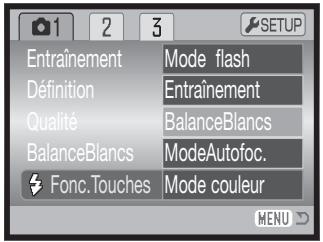 KONICA MINOLTA DIMAGE Z2 - Touché de fonction personalisée - 1