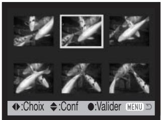 KONICA MINOLTA DIMAGE Z2 - Écran de sélection des vues - 1