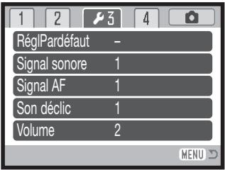 KONICA MINOLTA DIMAGE Z2 - Signal sonore - 1