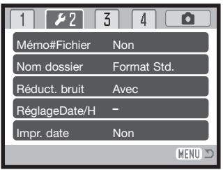 KONICA MINOLTA DIMAGE Z2 - Mémoire de numéro de fichier (#) - 1
