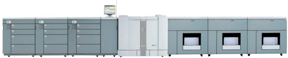 KONICA MINOLTA BUSINESS HUB PRO 1600P - Le système d'impression de très gros volumes avec capacité de réception triplée - 1