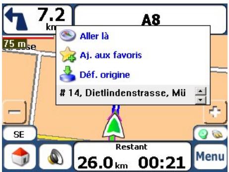 TAKARA NAVIGATION TK 6.1 - Navigation vers un point de la carte - 1