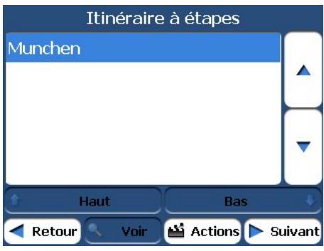 TAKARA NAVIGATION TK 6.1 - Trajet avec étapes - 2