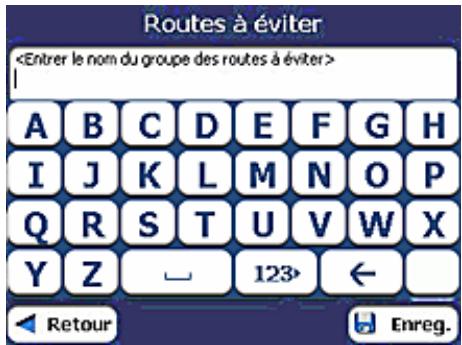 TAKARA NAVIGATION TK 6.1 - Routes à éviter - 4