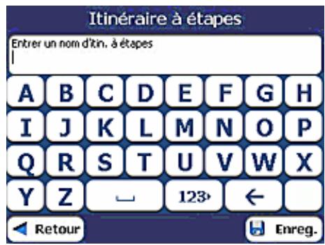 TAKARA NAVIGATION TK 6.1 - Définition de groupes d'itinétaire - 3