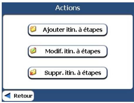 TAKARA NAVIGATION TK 6.1 - Définition de groupes d'itinétaire - 2