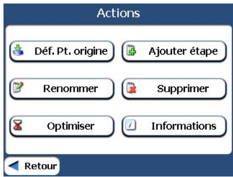 TAKARA NAVIGATION TK 6.1 - Définition d'étapes sur le trajet - 2