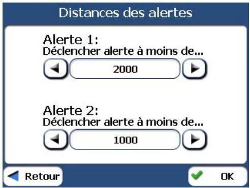 TAKARA NAVIGATION TK 6.1 - Alertes de favoris - 2