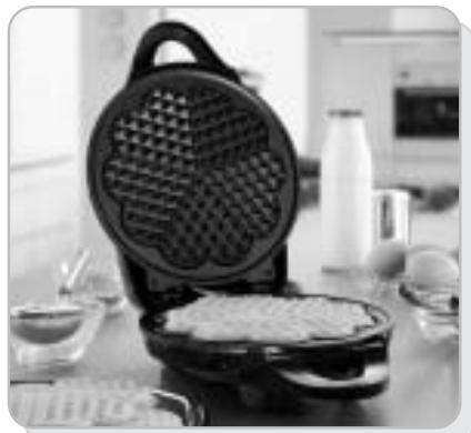 BIFINETT KH 1104 WAFFLE IRON - Schmant-Waffeln - 1