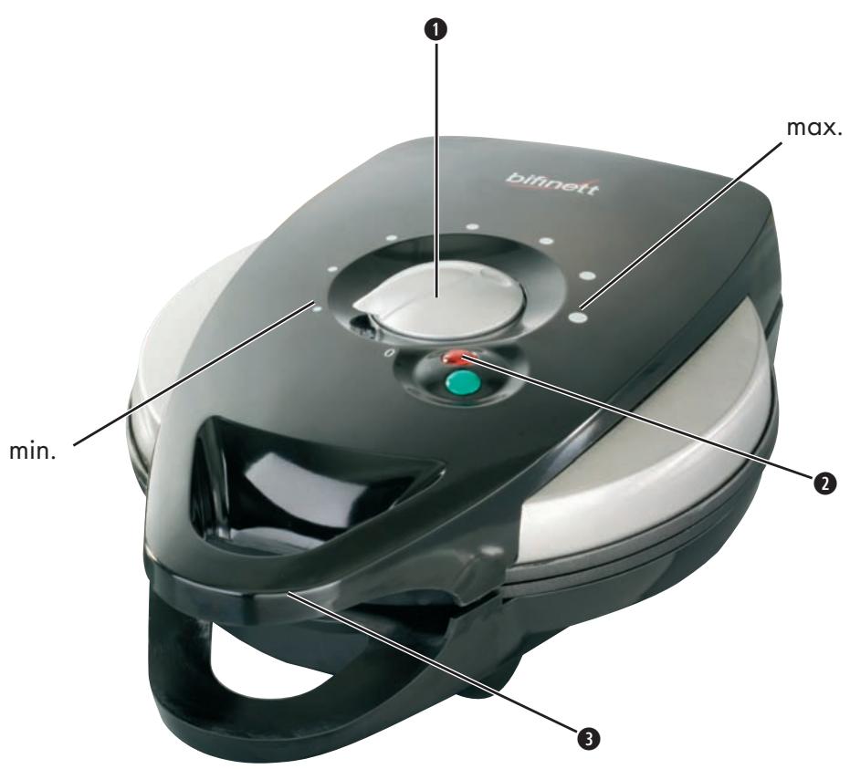 BIFINETT KH 1105 WAFFLE IRON - 1