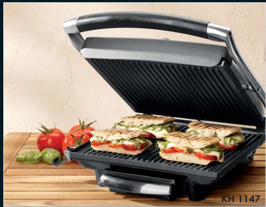 BIFINETT KH 1147 PANINI GRILL - Gril de table Panini - 1