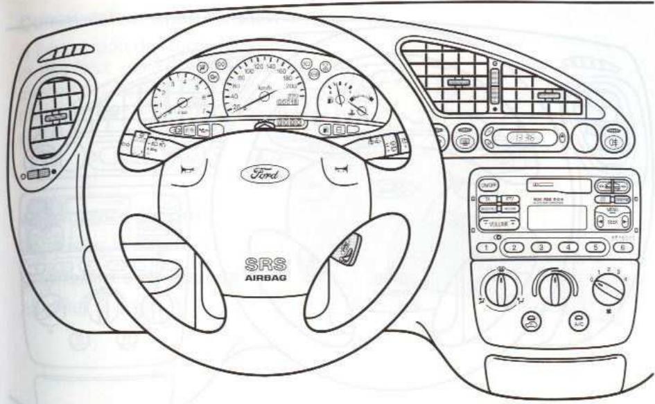 FORD PUMA - Commandes et fonctions - 1