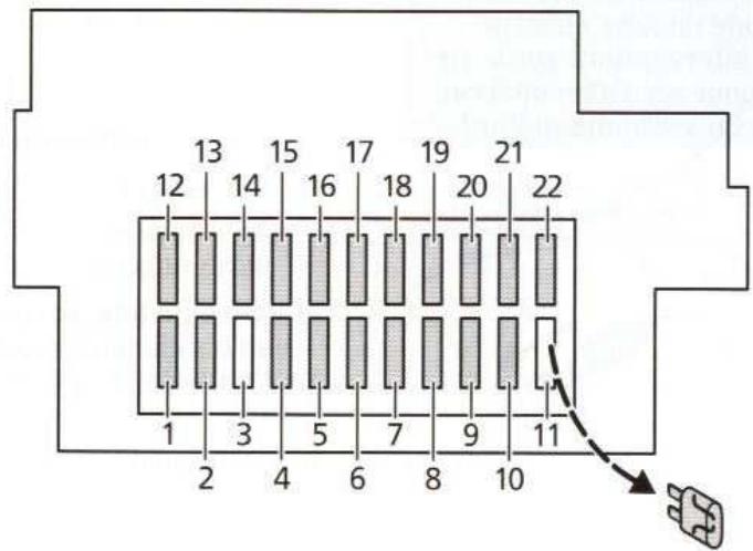 FORD PUMA - Boite à fusibles centrale - 2