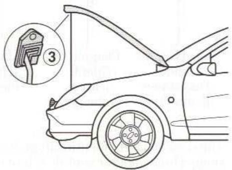 FORD PUMA - Ouverture du capot moteur - 4