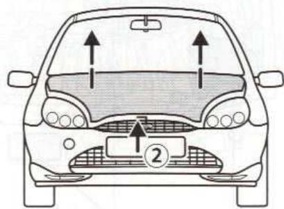 FORD PUMA - Ouverture du capot moteur - 3