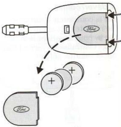 FORD PUMA - Remplacement de la pile - 3