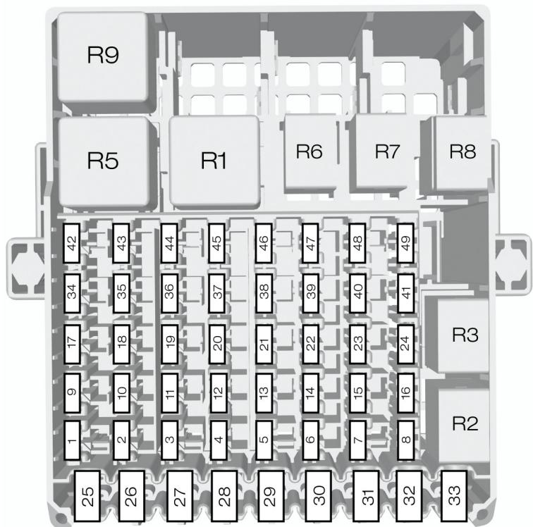 FORD B-MAX 2012 - Fusibles - 1