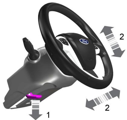 FORD B-MAX 2012 - AVERTISSEMENT - 2