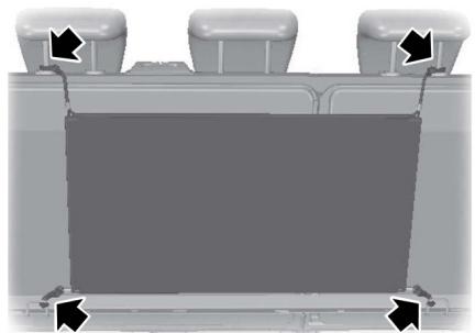 FORD B-MAX 2012 - Pose du filet - 1