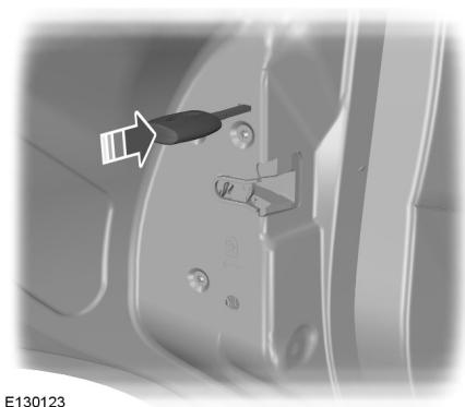 FORD B-MAX 2012 - Déverrouillage avec la clé - 2