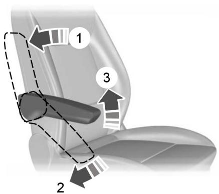 FORD B-MAX 2012 - ACCOUDOIR DE SIÉGE AVANT - 1