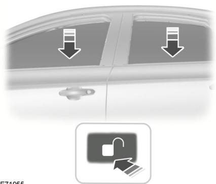 FORD B-MAX 2012 - OUVERTURE ET FERMETURE GLOBALES - 1
