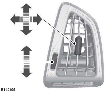 FORD B-MAX 2012 - Buse d'aération latérale - 1