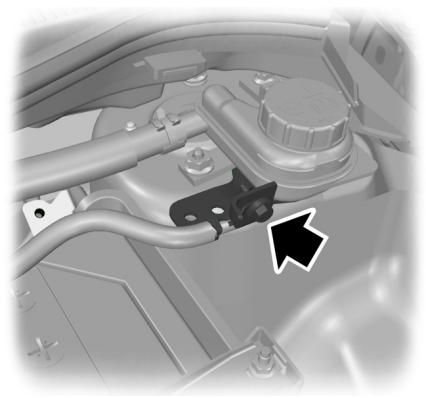 FORD B-MAX 2012 - Raccordement des câbles de démarrage - 2