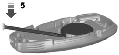 FORD C-MAX 2011 - Télécommande sans lame de clé escamtable - 4