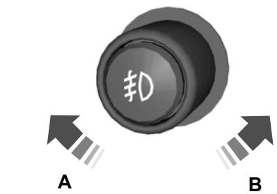 FORD C-MAX 2011 - RÉGLAGE EN HAUTEUR DU FAISCEAU DES PROJECTEURS - 1