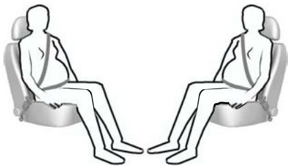 FORD C-MAX 2011 - UTILISATION DESCEINTURES DE SECURITE PAR LES FEMMES ENCEINTES - 1