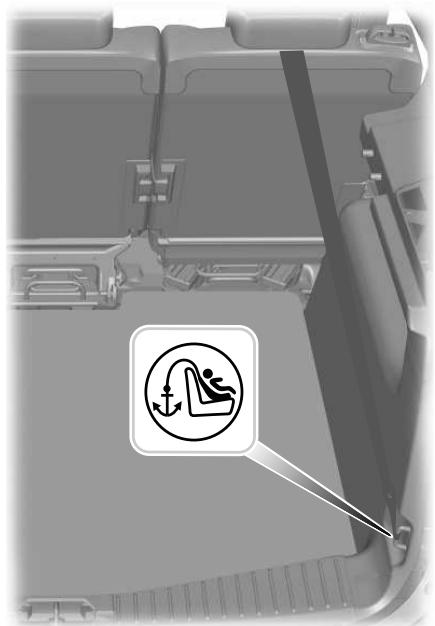FORD C-MAX 2011 - Points d'ancrage de sangle supérieure - Tous vehicules - 1