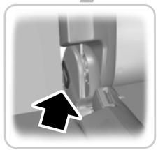 FORD C-MAX 2011 - Point d'ancrage de ceinture de sécurité de siège central de deuxieme rangée - 2