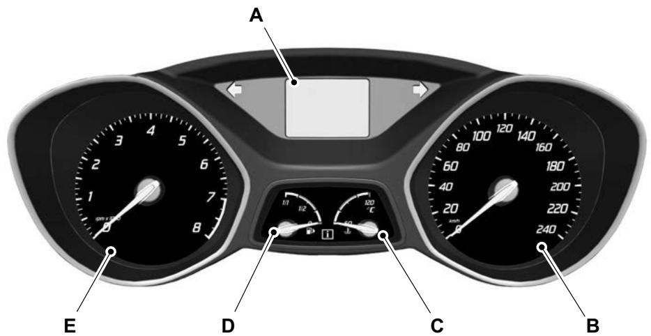 FORD C-MAX 2011 - INSTRUMENTS - 1