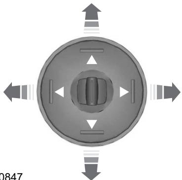 FORD C-MAX 2011 - Sens d'orientation du rétroviseur - 1