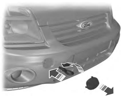 FORD TOURNEO CONNECT 2011 - Anneau de remorquage avant - 1