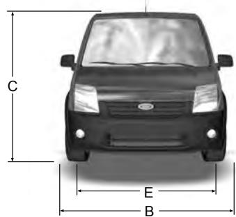 FORD TOURNEO CONNECT 2011 - SPÉCIFICATIONS TECHNIQUES - 3