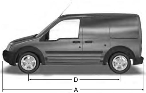 FORD TOURNEO CONNECT 2011 - SPÉCIFICATIONS TECHNIQUES - 1