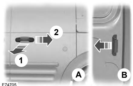 FORD TOURNEO CONNECT 2011 - Porte coulissante - 1