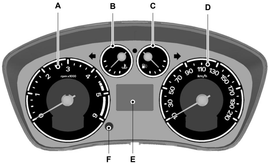 FORD TOURNEO CONNECT 2011 - INSTRUMENTS - 2