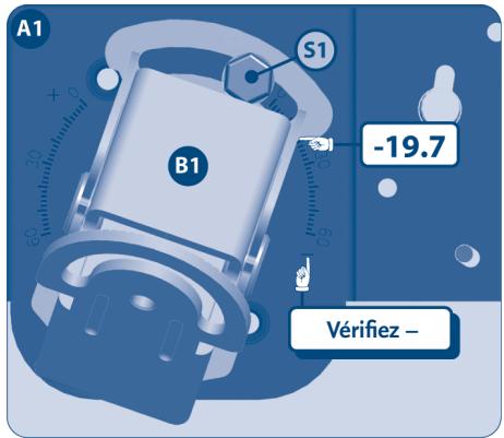 STRONG SLIMSAT SA62 - Fixer l'inclinaison (joindre le bras de fixation carre a l'arriere de l'antenne) - 1