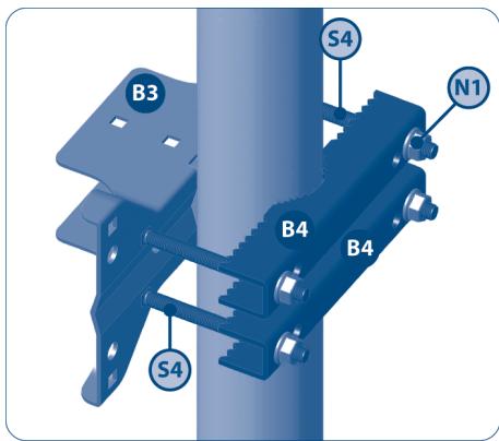 STRONG SLIMSAT SA62 - Installation du Bras de Fixation A - 1