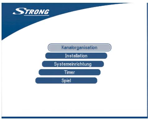 STRONG SRT 6010 - Hauptmenu - 1